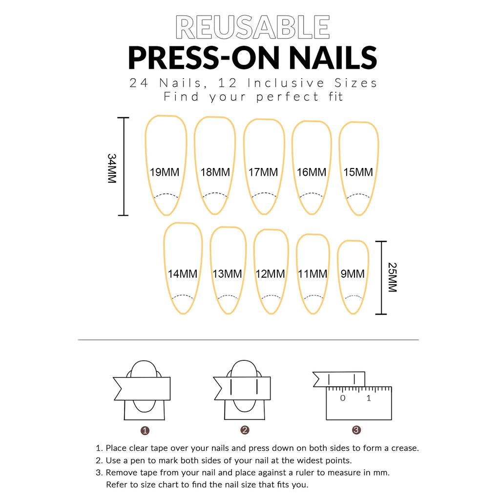 24pcs Punk Cool Long Pointed False Nails Black Thorns White Spikes Design Press on Nails European Spicy Girls Fake Nail Patches